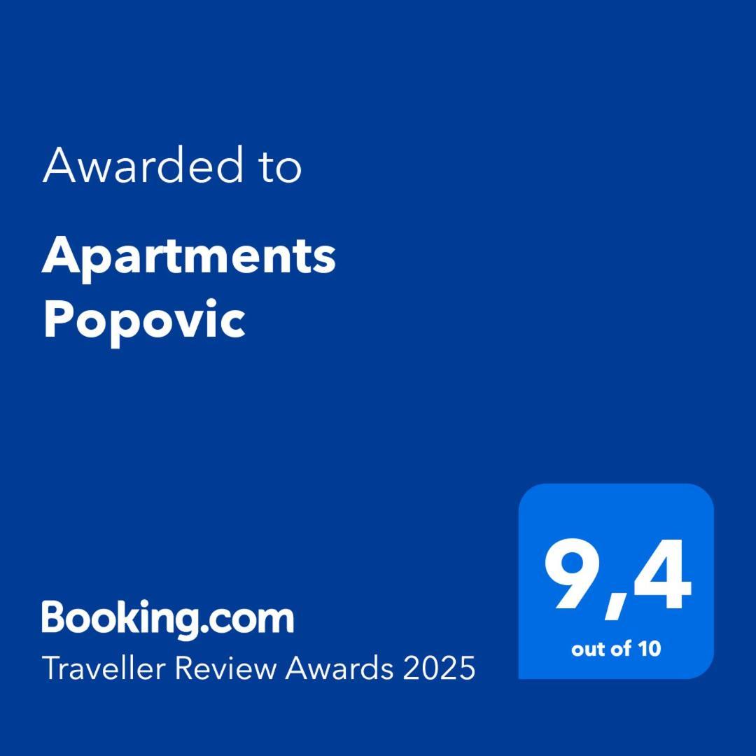 Apartments Popovic Podgoriçe Dış mekan fotoğraf